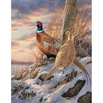 Full 5D Diy Diamond Painting Snow bird Diamond Embroidery Cross Stitch Home Decor Handmade Gift 25x30cm brown