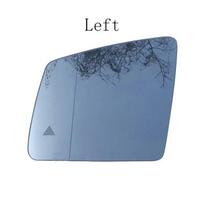 For Mercedes-Benz GL ML GLE Class W164 W166 2010-2018 Wide Angle Replacement Heated Blind Spot Warning Wing Rear Mirror Glass Left