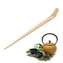 18 cm bambuko arbatos kaušelis Retro žaliosios arbatos ceremonijos Matcha kaušelis arbatos lazdelių įrankis