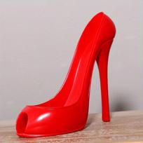 Creative Resin High Heel Shape vyno lentyna Raudonojo vyno lentyna namų dekoravimui raudona
