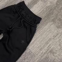 Y2K Vyriškos sportinės kelnės Gotikinės Madingos Dvigubo juosmens Unisex kelnės Hip Hop Amerikietiško stiliaus Retro Aukštos gatvės Laisvalaikio sportinės kelnės S juoda