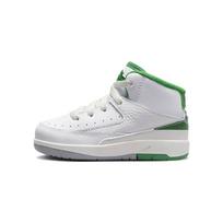 Air Jordan 2 Retro TD Lucky Green Baby Sneakers White Sail Light-Steel-Grey DQ8563-103 22