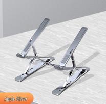 Double-Layer Foldable Aluminum Laptop Stand with Heat Dissipation