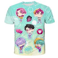 KPop Demonų medžiotojai Tigro merginos Berniukai Marškinėliai K-Pop Demonų medžiotojai Vaikų drabužiai Marškinėliai Miela animacinių filmų spauda Marškinėlių viršūnės 110