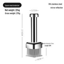 304 Stainless Steel Square Meat Tenderizer Needle