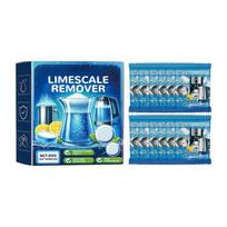 Electric Kettle Descaling Effervescent Tablets, 12Pieces Kettle Descaler Limescale Remover Home and Office Cleaning Aid 1