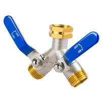 Water Splitter Fitting Garden Faucet Y Shape Watering Connector Hose Adapter For Outdoor Indoor Plumbing Applications 1