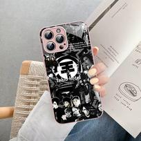 Tokio Hotel Band For IPhone 14 13 12 Mini 11 Pro XS Max X XR 14 Plus Tempered Glass Cover iphone XR gray