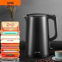 SUPOR ZMD 1.7L Double-Layer Anti-Scald Electric Kettle CN plug (adapter included)