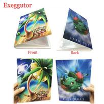 Aukščiausios kokybės itin tvirtas Pokemon kortų albumas maksimaliai kortų apsaugai Exeggutor（240pc）