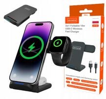 Foldable 3-In-1 Charger For Tws Apple Watch A11B