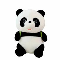 Autentiškas Avokado Kuprinė Panda Pliušinis Žaislas Meškiukas Pagalvė Dovana Didmeninė Prekyba 40cm/15.75in