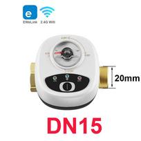 Smart WiFi Water Valve Intelligent gas Controller DN15/DN20/DN25 EweLink APP Control Timer Irrigation Support Alexa Google Home DN15