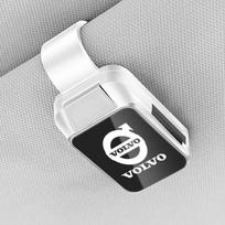 hrlpv1 Car Interior Sun Visor Eyeglasses Holder Sunglasses Clip for Volvo XC60 S90 XC90 S60 XC40 V60 V90 S40 Volvo EX30 C40 Accessories