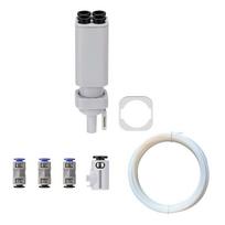 ABBP-AMS Lite Filament Hub Kit With 3 PTFE Tube Couplers 6.6FT PTFE Tube And 1 Connector For Bambu Lab 3D Printer A1 Mini/ A1 pilka spalva