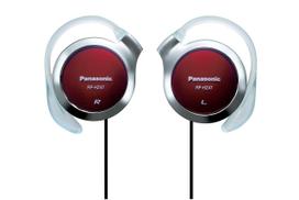 Panasonic klipinės ausinės, raudonos, RP-HZ47-R