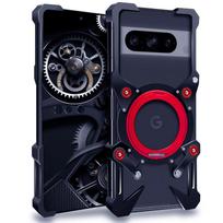 Google Pixel8 Series Mobile Phone Case Protective Case Metal Shockproof and Anti-drop Bracket Pixel8 juoda