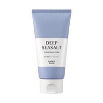 [Happy Bath] Deep Seasalt, White Clay, Teatre Acne Cleansing Foam 150g (pore cleansing, exfoliation, acne care) Deep Seasalt 150g white