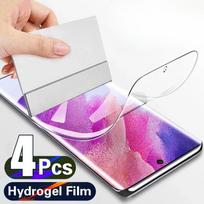 4 vnt. hidrogelinė plėvelė Samsung Galaxy S23 S20 S21 S22 Plus Ultra FE Note 20 9 10 Plus ekrano apsauga Note 8 gryna