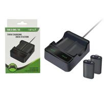 For XBOX ONE Dual Charging Dock Station Controller Charger Rechargeable Battery 9.2*7.3*3cm juoda