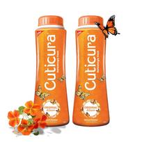 Cuticura Original Bloom Talko Milteliai Su Apsauga Nuo Saulės 400g Pakuotė Po 2 | Kvapo Kontrolė | Ilgai Išliekantis Kvapas | Veganiškas Be Žiaurumo Talkas