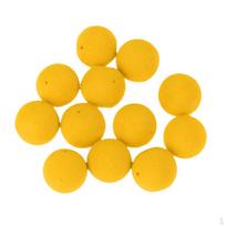 Soft Corn Floating Baits Coarse Carp Fishing Flavor Smell Beads 14mm_Yellow-Tasteless