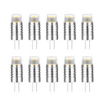 10 vnt. Mini LED lemputė G4 LED 12V COB Aliuminio korpusas Prožektorius Šviestuvas Aukštos kokybės apšvietimas Pakeisti halogenines lempas 10PCS COOL WHITE