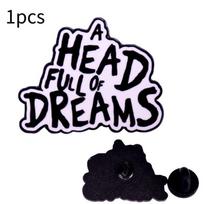 Personalized Coldplay Music Album Dream Overload Brooch Badge For Fans