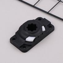Inflatable Kayak Rod Holder Navigation Mount Base Boat Canoe Slide Rail Kayak Fishing Rod Accessories With 4 Screws