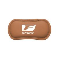 QJV1  Leather Car Pillow Car Knee Pad Elastic Memory Foam Leg Pad For Lexus F SPORT ES RX NX LS UX LM LX GX LC RZ IS CT GS RC HS SC TX