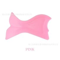 Silicone Material Eye Makeup Assistant Multi Function Liquid Foundation Eyelash Applicator Eye Makeup Eyeliner Makeup Tool rožinė