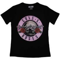 Guns N' Roses Ladies Slim Fit T-Shirt: Classic Logo OFFICIAL NEW XXXL
