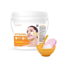 Vitamin Modeling Pack 820g + Pack Tool + Cleansing Sponge Gift Home Aesthetic 5-Piece Set