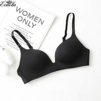 Kvėpuojanti liemenėlė 2 apyrankė be petnešėlių, plona, ​​besiūlė be ratlankių. Gather Sexy 70 juoda