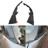 Plug-and-play Wiper Cowl Cover Black Guide Plate Plastic