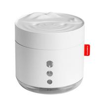 800 ml dvigubo purkštuko stipraus rūko belaidis oro drėkintuvas, USB įkrovimas 2000 mAh akumuliatoriumi veikiantis ultragarsinis vėsaus rūko aromato difuzorius H6 Gray gray