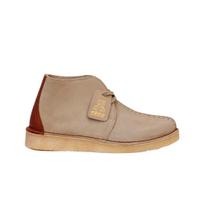 Clarks Trek Hi 50-mečio smėlio spalvos zomšas UK 9
