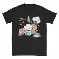 Bubu Is Making Up T Shirts Men Women Pure Cotton Novelty T-Shirts Crewneck Bubu and Dudu Tee Shirt Short Sleeve Tops Adult S