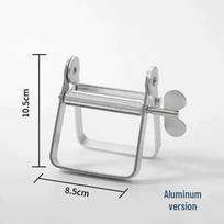 Stainless Steel Manual Toothpaste & Hair Dye Squeezer Clip