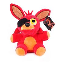 Freddy Lėlytė & Foxy Pliušiniai Žaislai Lėlė FNAF Freddy Fazbear Lėlytė & Lapė Foxy Pliušiniai Kimšti Žaislai Lėlė Vaikams raudona