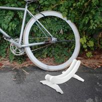 Bicycle Display Rack Adjustable Indoor Storage Bike Floor Stand PP Material Stable Support Holder balta