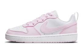 Nike Court Borough Low Pink Foam White GS DV5456-105 38.5 white