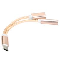 Phone   Adapter Type C to 3.5mm   Earphone Adapter 2 in 1 Converter for XiaomiCelsiusHuawei