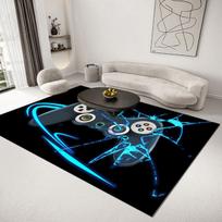 Cartoon Game Children Boy Carpet Living Room Corridor Balcony Non -Slip Carpet Bedroom Room Bedside Crawling Anti -Fall Floor Mat 40x60cm gray