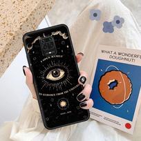 Case for Xiaomi Redmi Note 9S 9 8 Pro 7 8T 10 9C 9A 7A K40 Soft Back Luxury Design Phone Cover 8A 6A Coque Death Tarot Cat Redmi Note 10