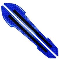 Atspindintys Antikoliziniai ir Anti-Nabraukimo Automobilio Durų Dubenėlių Lipdukai 2 pieces rearview mirror anti-collision mėlyna