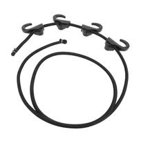 Wagon Strap with 4 Hooks Rubber Folding Wagon Elastic Rope Beach Cart Loading Strap for Shopping