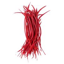 Colorful 5-7Inches Goose Biot Feathers Fly Tying Material Plumage For Millinery Crafts Feathers Decoration Carnaval Assesoires 20 pcs raudona