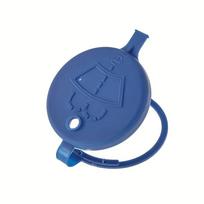 Patvarus mėlynas plastikinis priekinio stiklo plovimo skysčio bakelio dangtelis Peugeot 307 206 408 308 207 automobiliams, karščiui atsparus, transporto priemonės priežiūrai mėlyna