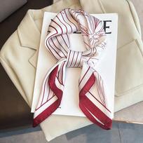 Luxury Brand New Fashion Silk Simple Scarf Bandana Women Hair Bands Square Scarves Neck Tie Scarfs Satin Lady Wrap Headband 70X70CM